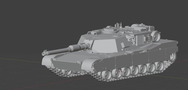 M1A2 Abram Tank