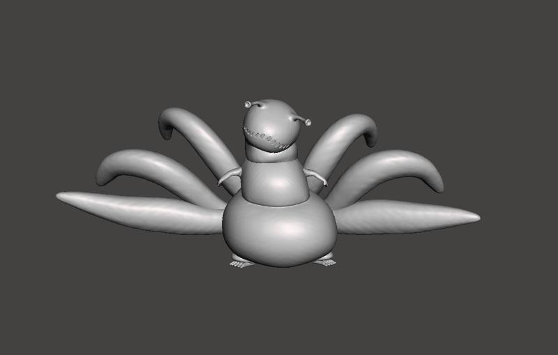 Saiken 3D Model