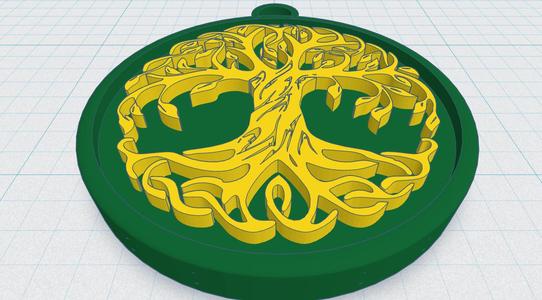 Celtic / Norse - Tree Of Life Pendent 13
