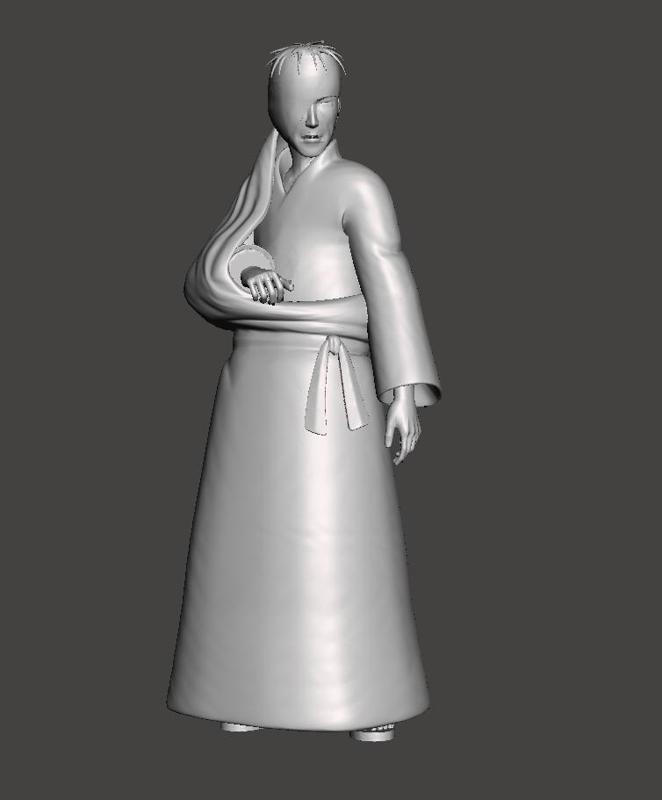 Danzo Shimura 3D Model