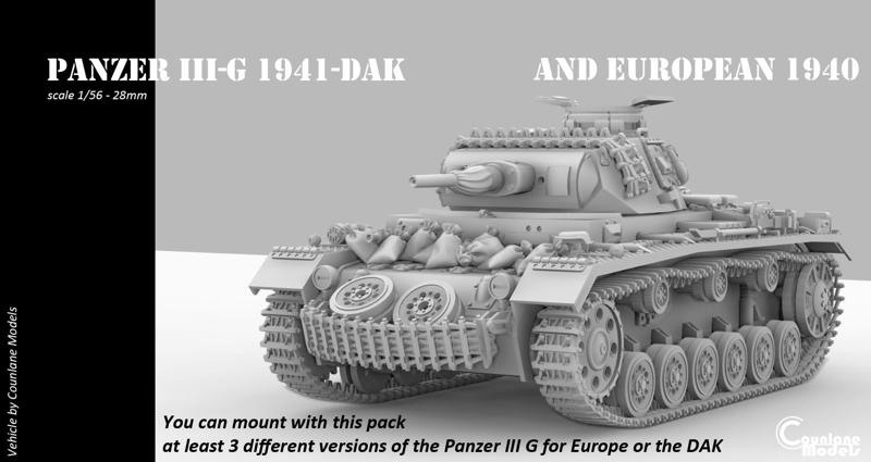 Panzer III G Europe and DAK