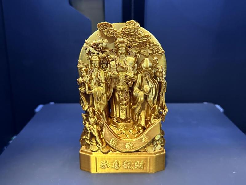 Gods of Fortune, Wealth, and Longevity; Congratulations and Fortune; Ornament