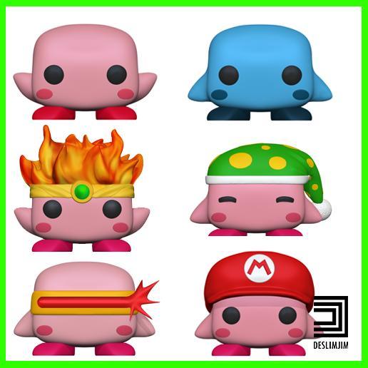 Kit Bundle 6 Kirby Model - Nintendo Funko Pop Version