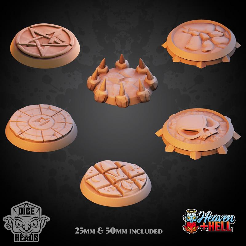 24mm-50mm Heaven & Hell Bases