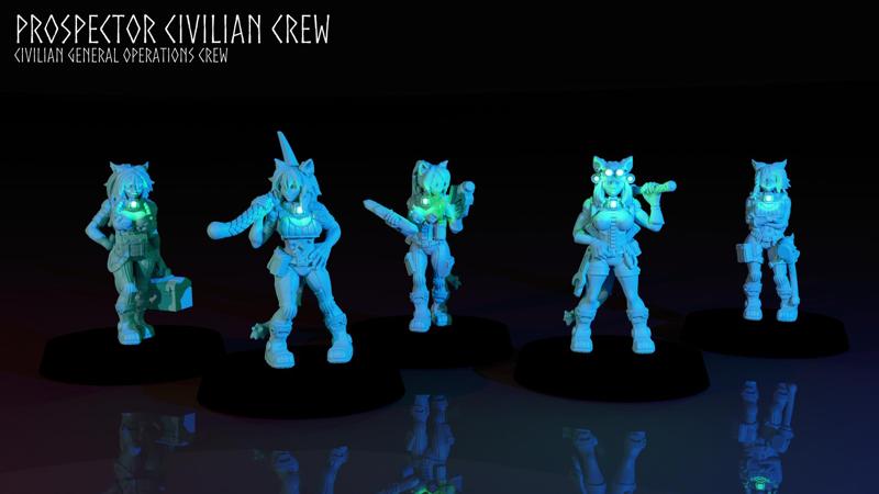 Prospector Civilian Crew