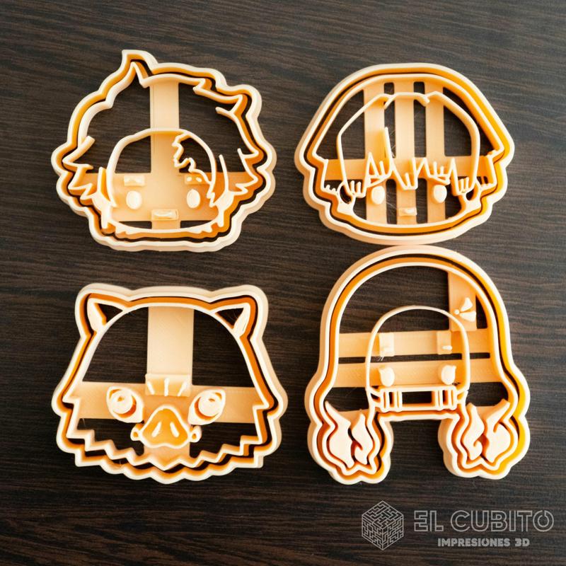 KIMETSU NO YAIBA COOKIE CUTTER SET
