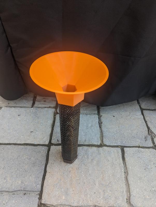 Pellet Smoke Tube Funnel