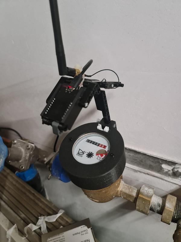 ESP32-Cam Watermeter Belgium SWDE