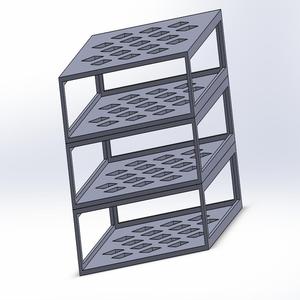 Small Rack Raspberry Pi NAS