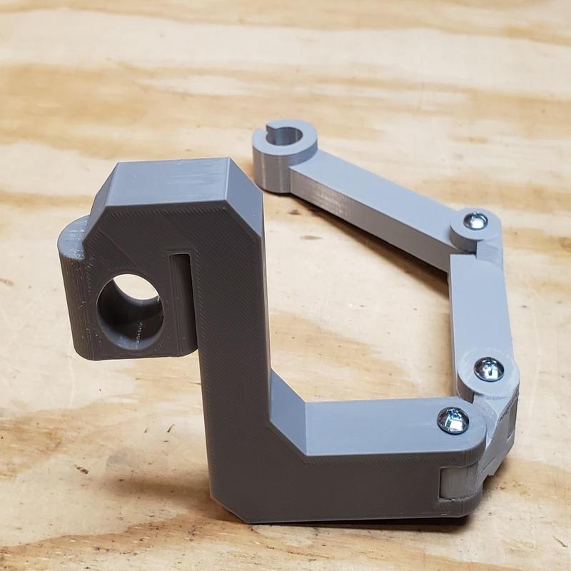 Lowrance Ice Machine Transducer Arm - Rear Mount