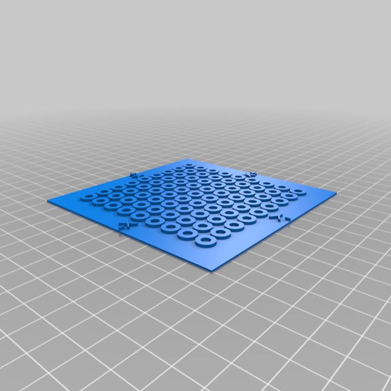 Circles offset extruder calibration test 0.05