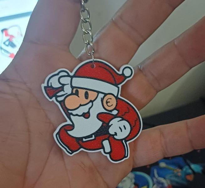 Santa Claus. keychain