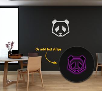 PANDA Geometric Wall Art