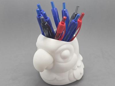 Parrot-shaped Pen Holder