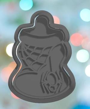 Spider Baby Bottle Cookie Cutter