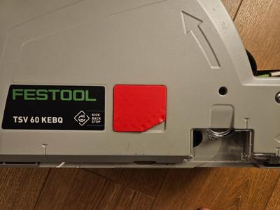 Festool TS 60 / TSV 60 KEBQ Track Saw Dust Cover
