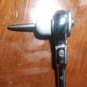 3/8" ratchet to 1/4" bit adapter