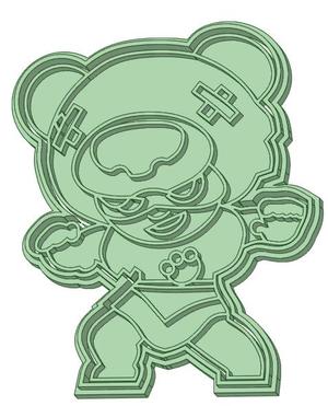 Nita Brawl Stars cookie cutter