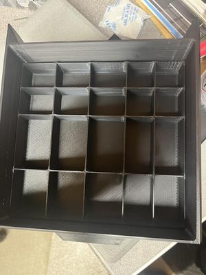 Under Desk Drawer with Double Travel Stops Organizer & tool storage (stackable).