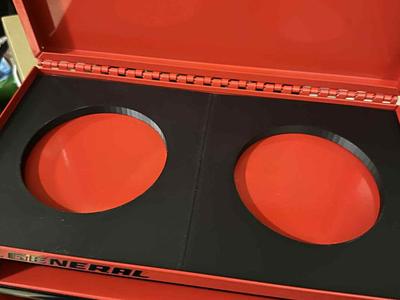 Harbor Freight Tool Box Speaker Template 90mm