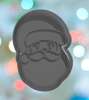Christmas Santa Face Cookie Cutter