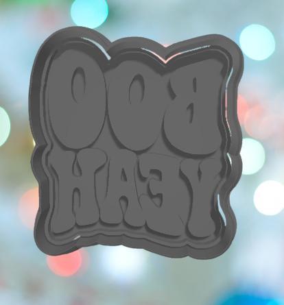 Halloween Boo Yeah Cookie Cutter
