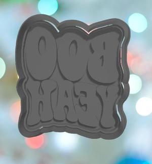 Halloween Boo Yeah Cookie Cutter