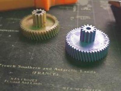shredder gear replacement 