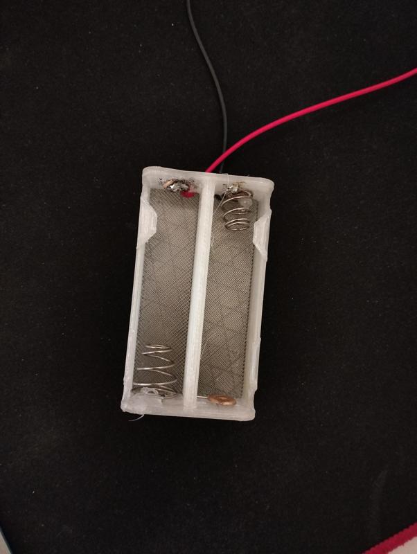 AA battery holder/mount