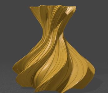 Spiral vase pot