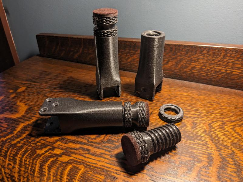 Adjustable height support for bed, furniture