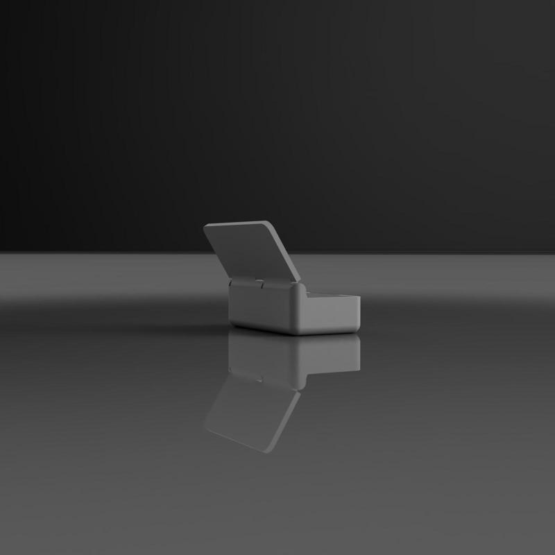 Print in Place Container with hinge lid