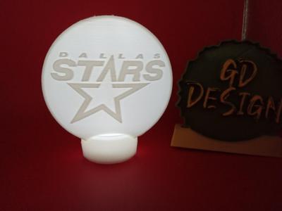 Dallas Stars Ver 1 Hockey Light