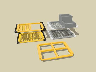 Customizable Bathroom Shelves