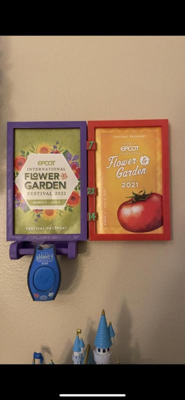 Epcot Passport Display