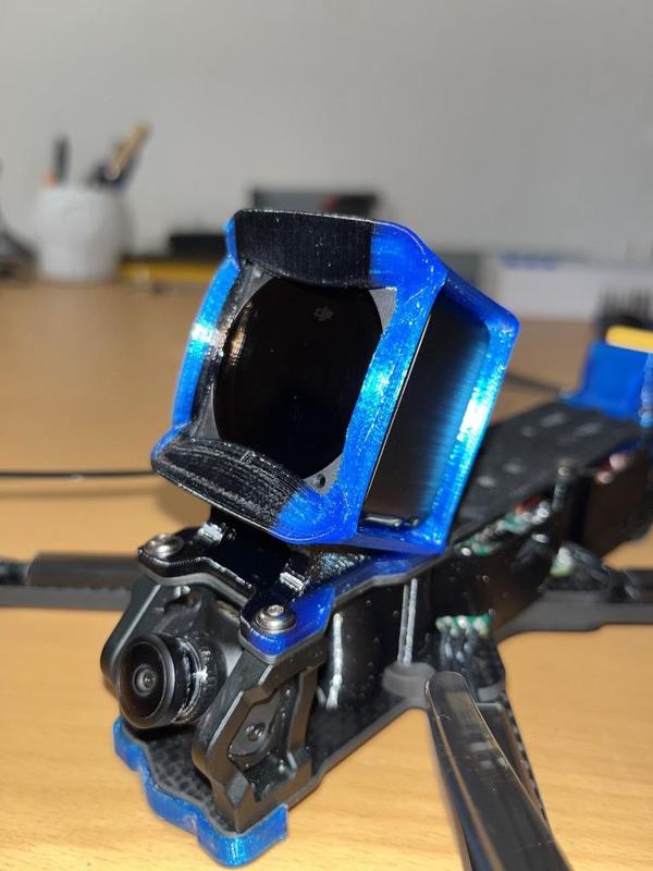 DJI Action 2 Mount for iFlight Nazgul 5 v3 - 25 degrees fixed angle