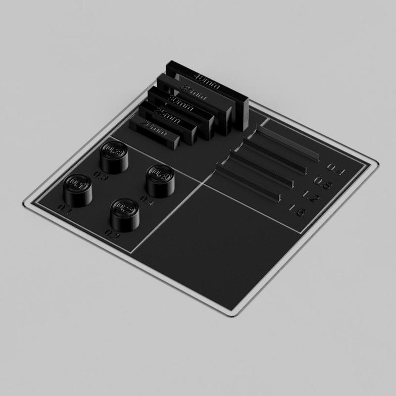 4 tests in 1 3D Printer Calibration Test - Cancel Object Supported - Low Plastic Waste