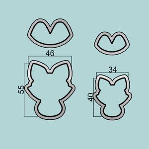 ZORRITOS - Woodland Animals - Small Line - Silhouette Cutters