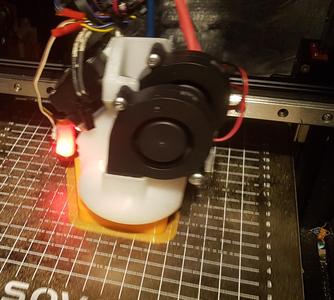 Microswiss NG Dual 5015 blower shroud