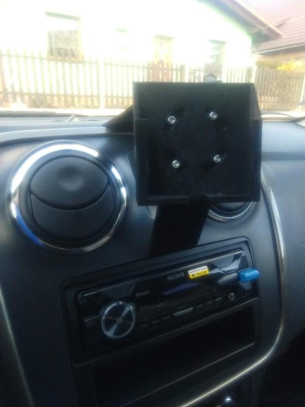 Dacia sandero II, logan II cell phone holder