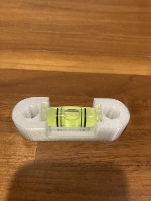Bubble level holder for AstroTrac 360