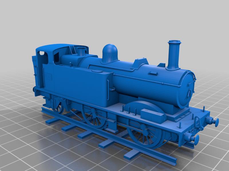 Gwr 14xx 1400 class steam locomotive British rail great western railway model train model railway