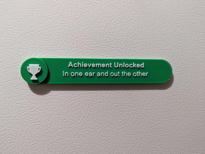 Achievement Unlocked