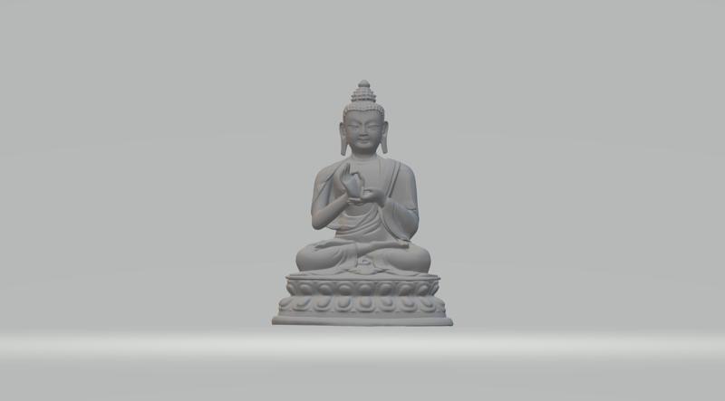 Buddha Statue 3D print model
