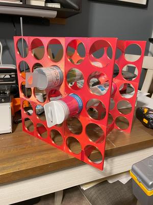 Vinyl Tube Organizer
