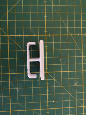 Cable hanger for the underside of a desk