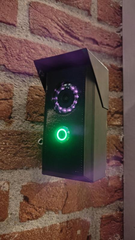 ESP32 S3 Doorbell v2 + nightvision + chime + recording
