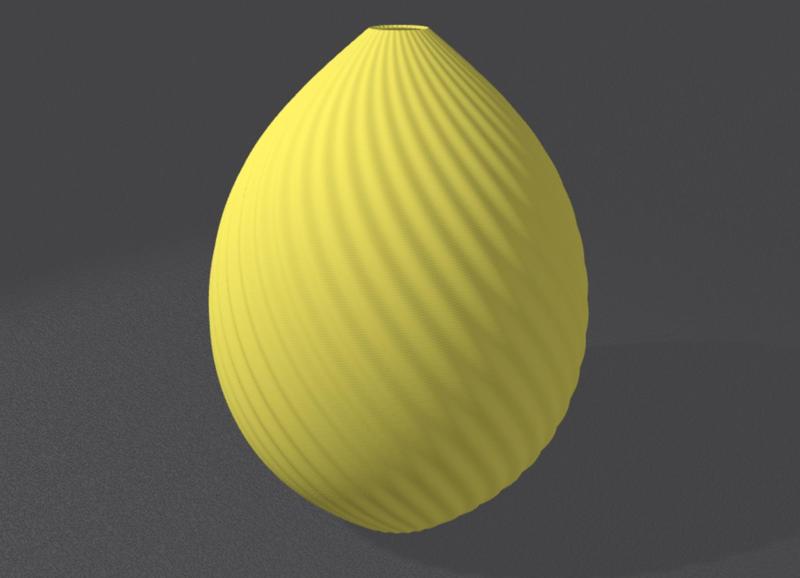 Easter egg vase / Osterei Vase