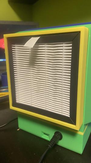 Hepa filter adapter