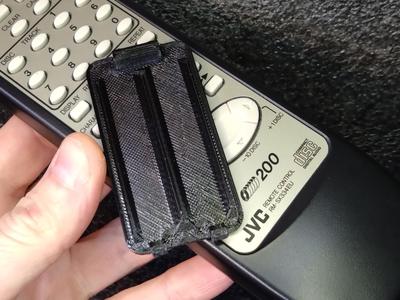 JVC RM-SX334 EU remote battery cover